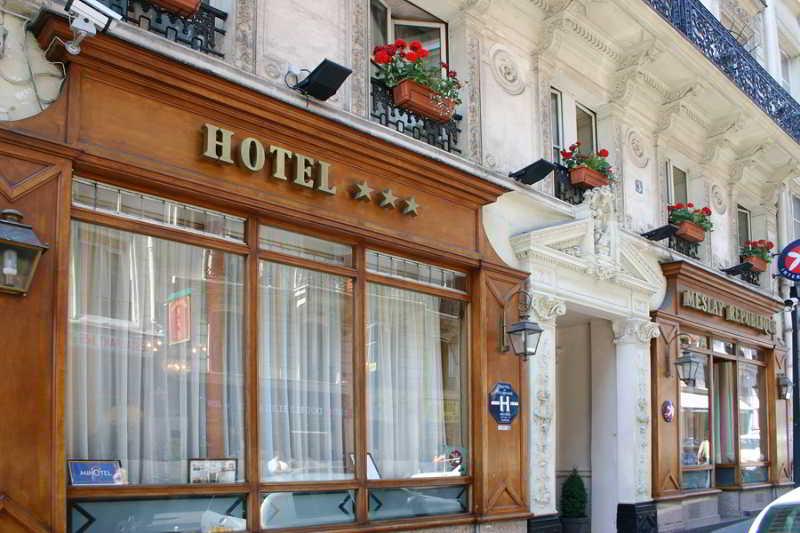 Hotel Meslay Republique Paris Eksteriør billede